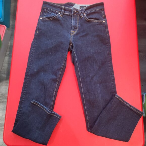 Volcom Jeans Solver modern straight indigo blue men's size W28 L28 - Picture 1 of 9